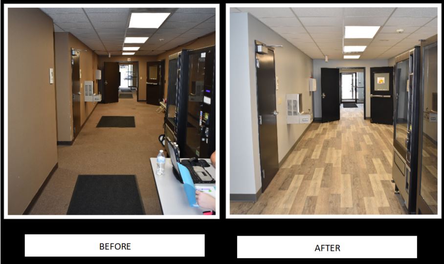 Health Department Remodel Collage